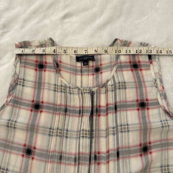 The Limited Mini Dress Tunic Large Plaid 90s Preppy Festive Work Office Cute - Picture 11 of 16